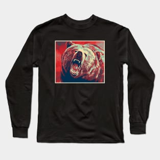 Bear Roar Pop 2 Long Sleeve T-Shirt